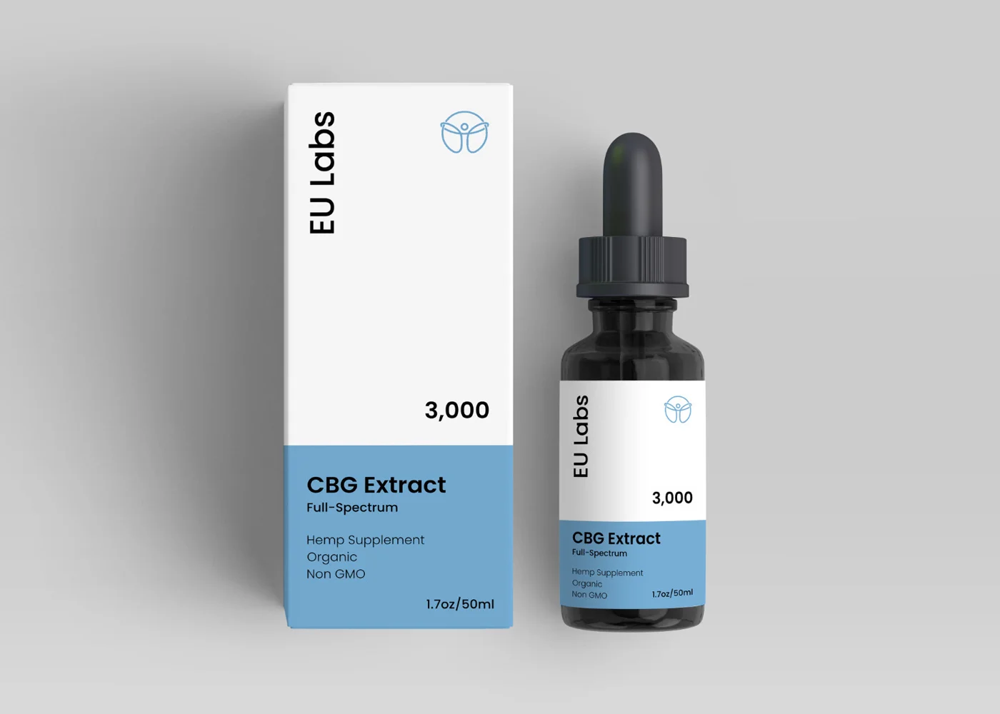 3000mg CBG oil (cannabigerol) bottle and box — CBD Oil Newcastle